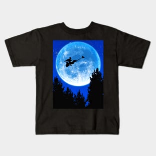 The Hunter and the Child Kids T-Shirt